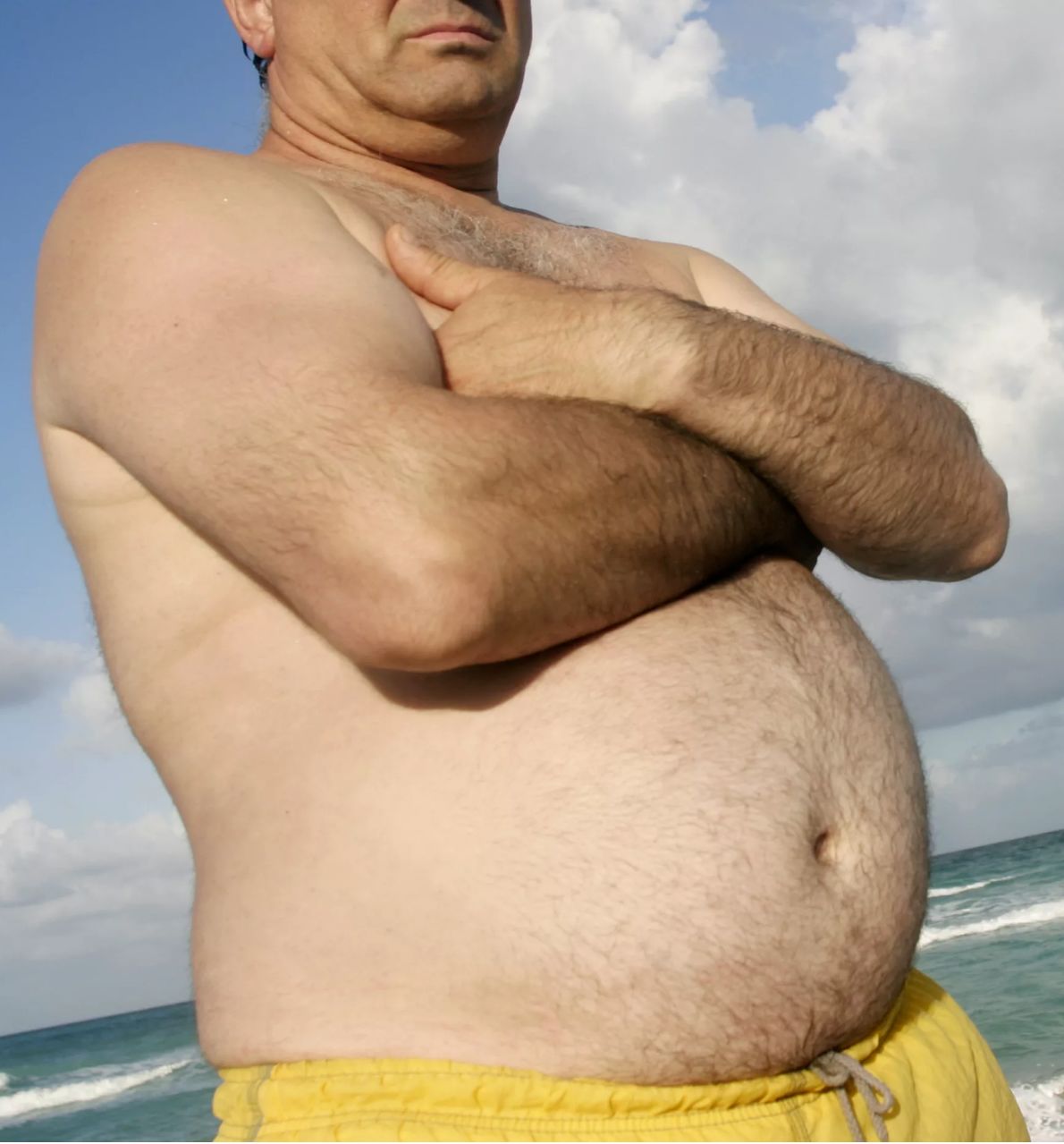 большой толстый мужчина фото