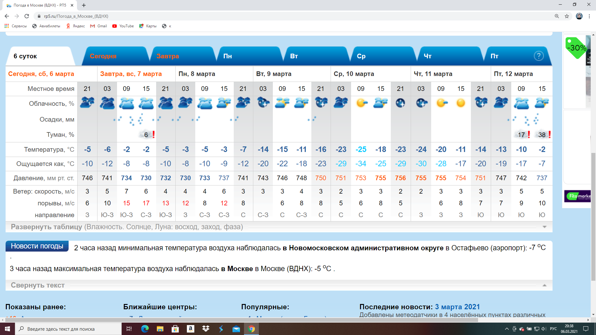 Прогноз погоды в ставрополе на завтра